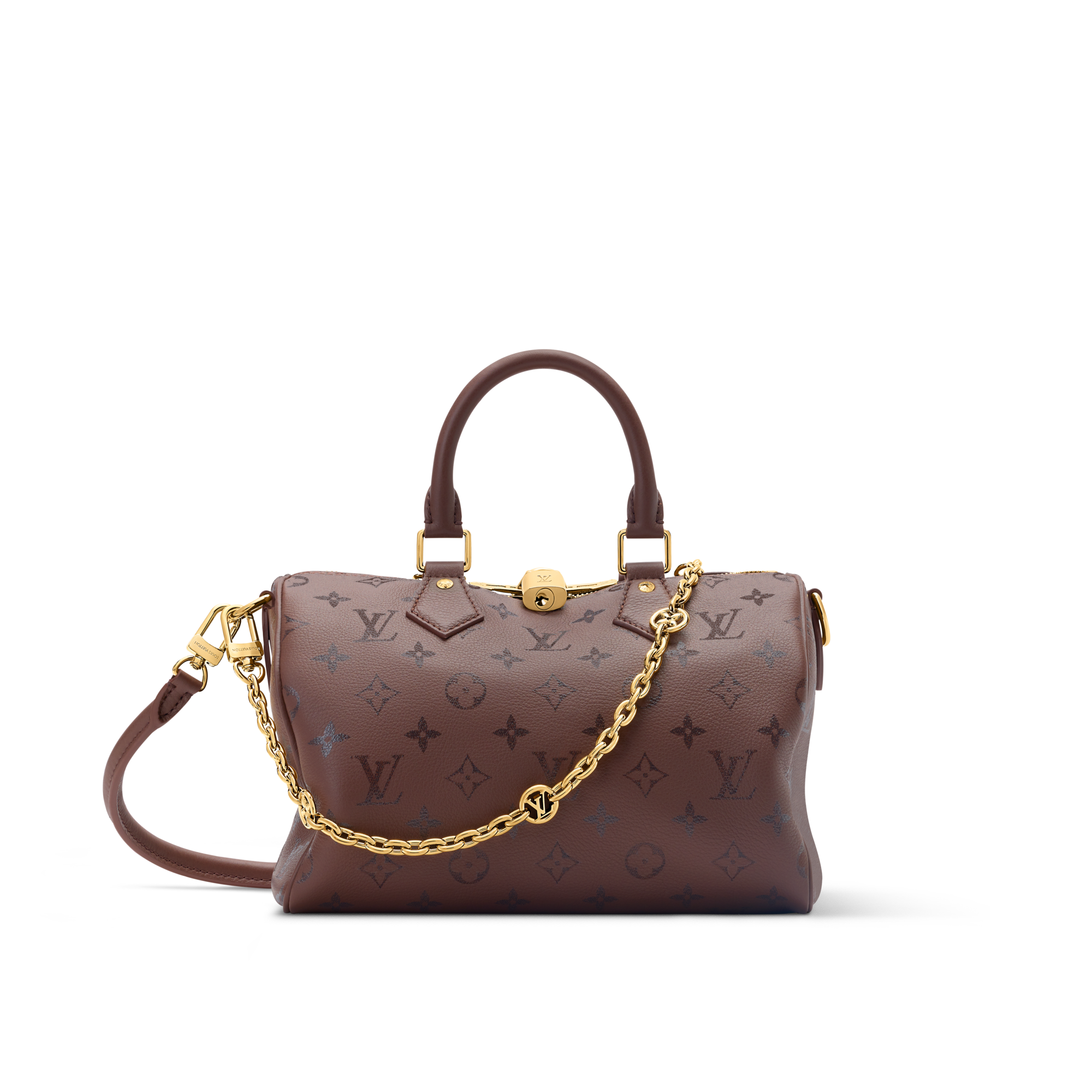 MILK☆ Louis Vuitton スピーディ25 Louis Vuitton LV SKI Speedy Bandouliere 25 Cream/Brown in